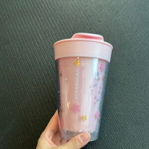 💜5 for $25 Starbucks Thailand Pink Floral Tumbler